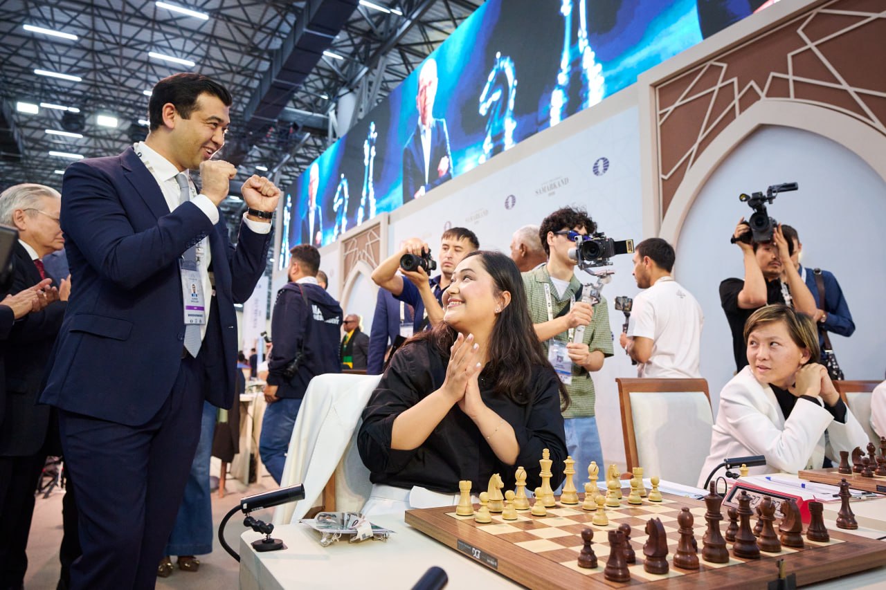 UzAuto Motors supports Uzbekistan's chess players.