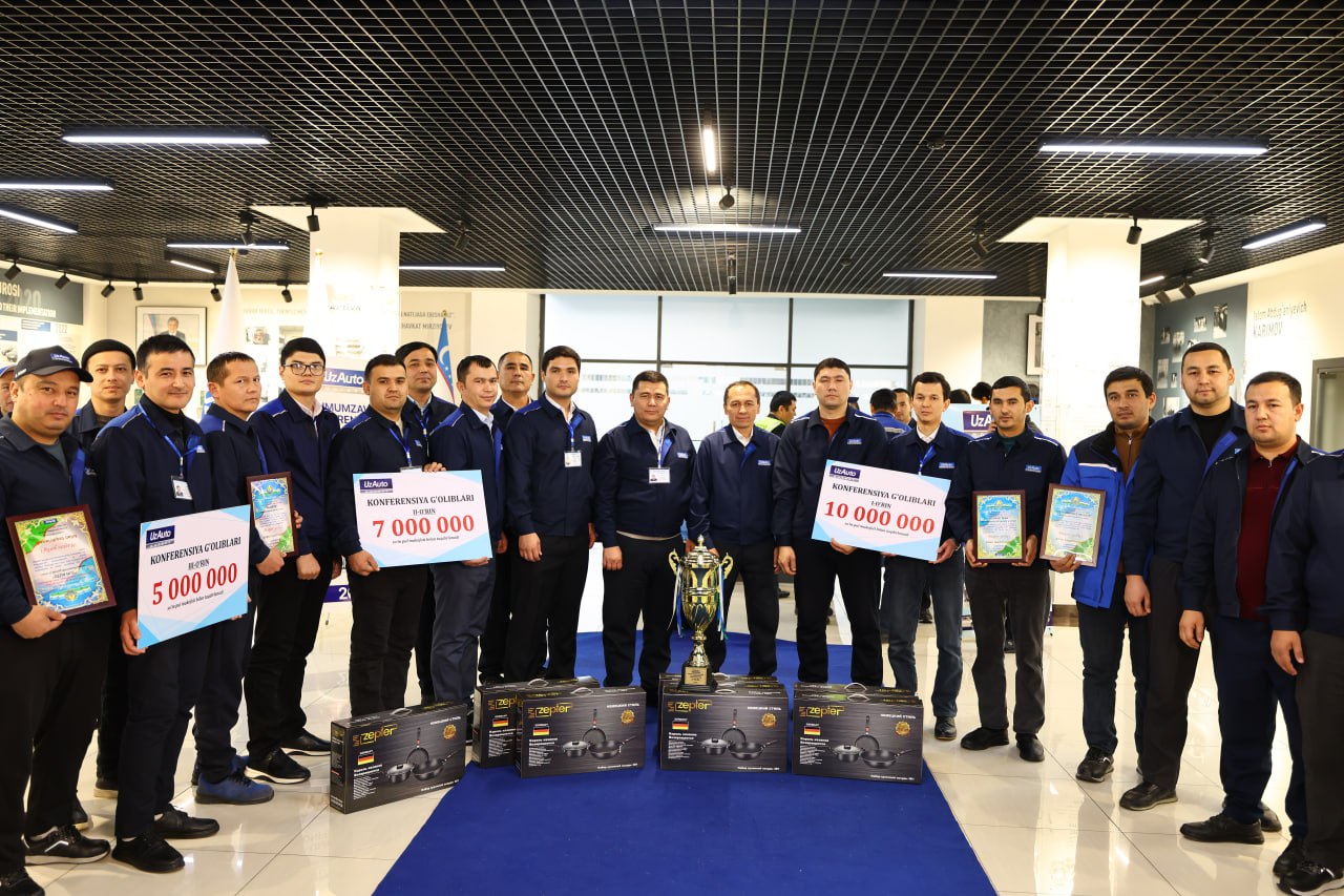 “UzAuto Motors” Ajda Kaizen guruhlarining navbatdagi 10-umumzavod konferensiyasi o‘tkazildi