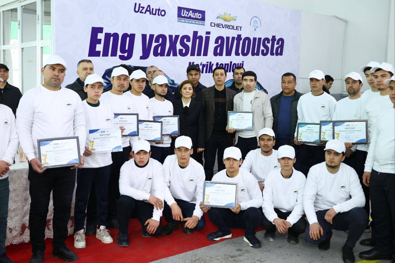 UzAuto Motors hamkorligida yosh avtoustalar uchun tanlov tashkil etildi