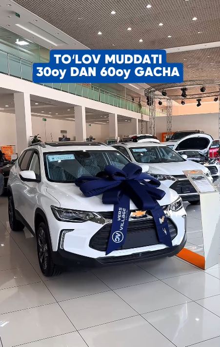 Chevrolet Tracker avtomobili uchun maxsus narxlar va boʻlib toʻlash imkoniyati 😍